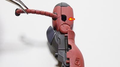 hguc シャア専用ザクII オリジンverの製作　プラモデル(ガンダム)