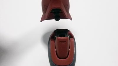 hguc シャア専用ザクII オリジンverの製作　プラモデル(ガンダム)