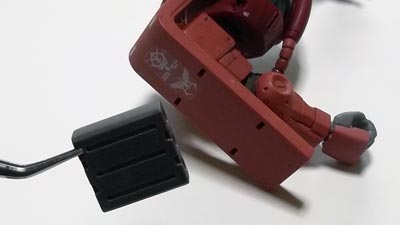 hguc シャア専用ザクII オリジンverの製作 プラモデル(ガンダム)