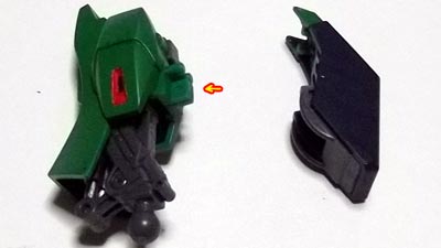 HGUC 1/144 ネモ,プラモデル