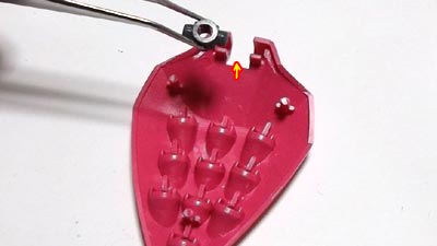 HGUCプラモデル　キュベレイ　（ガンダム）