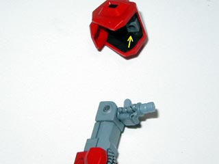 HGUCリックディアスの製作(ガンダム,プラモデル)
