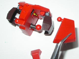 HGUCリックディアスの製作(ガンダム,プラモデル)