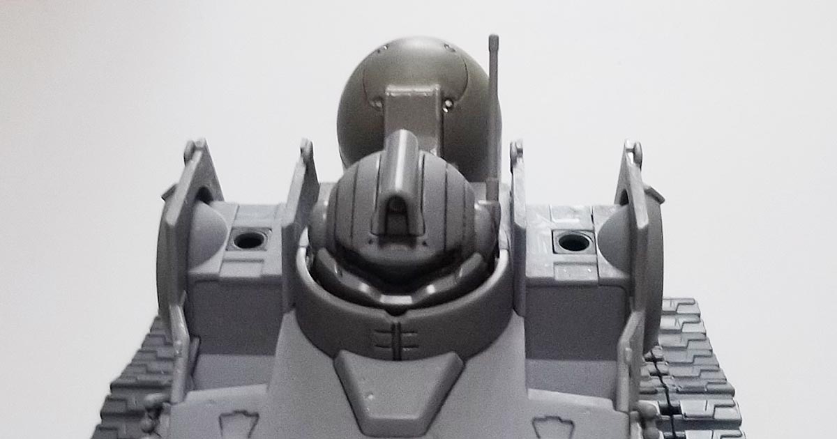 HGUC　RTX-65ガンタンク初期型の製作（プラモデル）