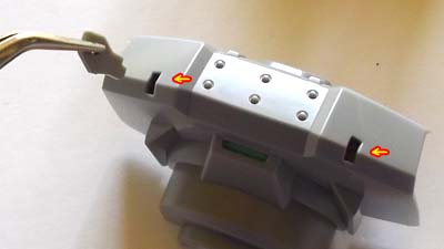 HGUC　RTX-65ガンタンク初期型の製作（プラモデル）