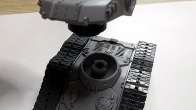 HGUC　RTX-65ガンタンク初期型の製作（プラモデル）
