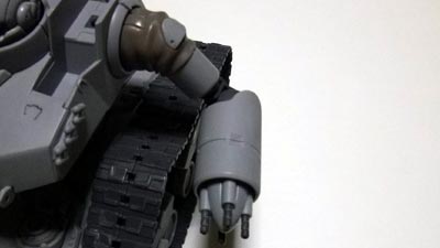 HGUC　RTX-65ガンタンク初期型の製作（プラモデル）