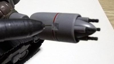 HGUC　RTX-65ガンタンク初期型の製作（プラモデル）