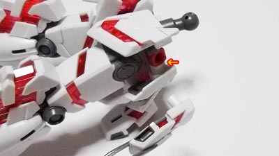 HGUCユニコーンガンダムの製作