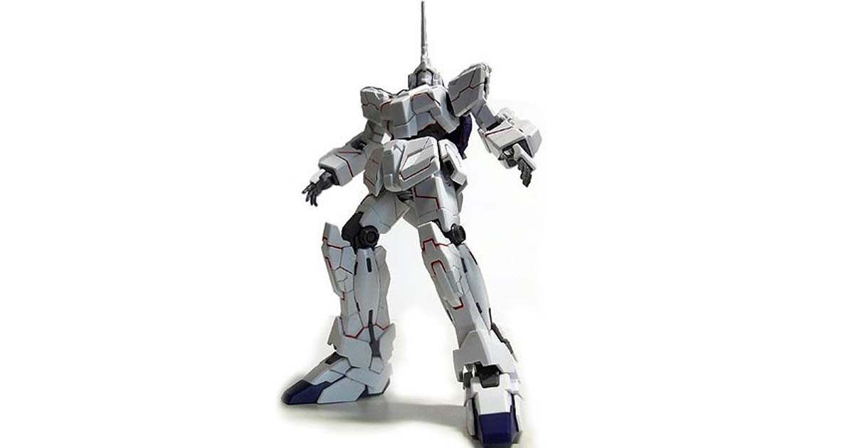 HGUC　ユニコーガンダム　ユニコーンモード(プラモデル)