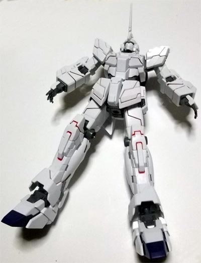 HGUC　ユニコーンガンダム　ユニコーンモード