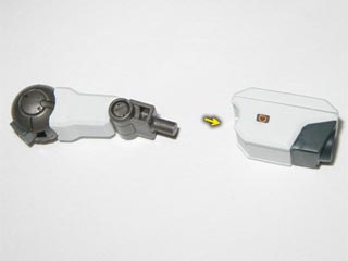 HGUCニューガンダムの製作(プラモデル)