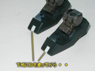 HGUCニューガンダムの製作(プラモデル)