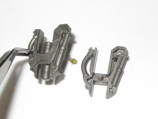 HGUCニューガンダムの製作(プラモデル)