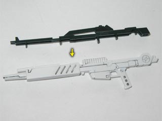 HGUCニューガンダムの製作(プラモデル)