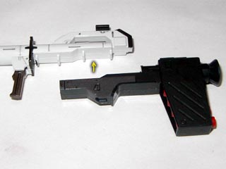 HGUCニューガンダムの製作(プラモデル)