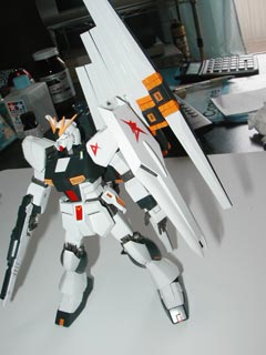 HGUCニューガンダムの製作(プラモデル)