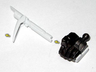 HGUCニューガンダムの製作(プラモデル)