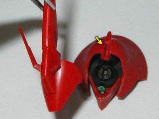 HGUCサザビー（プラモデル,ガンダム）の製作