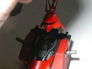 HGUCサザビー（プラモデル,ガンダム）の製作