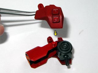 HGUCサザビー（プラモデル,ガンダム）の製作