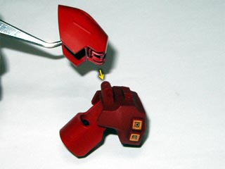 HGUCサザビー（プラモデル,ガンダム）の製作