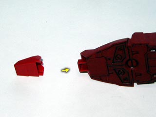 HGUCサザビー（プラモデル,ガンダム）の製作