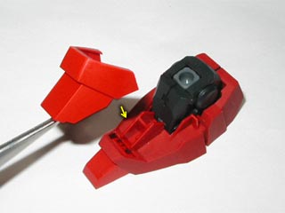 HGUCサザビー（プラモデル,ガンダム）の製作