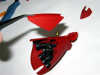 HGUCサザビー（プラモデル,ガンダム）の製作