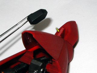 HGUCサザビー（プラモデル,ガンダム）の製作