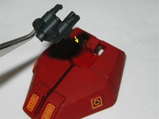 HGUCサザビー（プラモデル,ガンダム）の製作