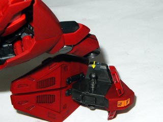 HGUCサザビー（プラモデル,ガンダム）の製作