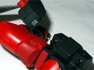 HGUCサザビー（プラモデル,ガンダム）の製作