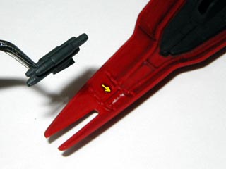 HGUCサザビー（プラモデル,ガンダム）の製作