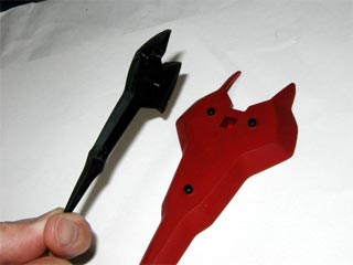 HGUCサザビー（プラモデル,ガンダム）の製作