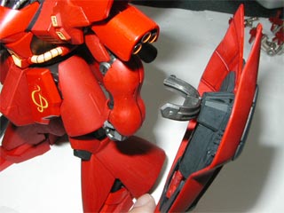 HGUCサザビー（プラモデル,ガンダム）の製作