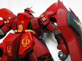 HGUCサザビー（プラモデル,ガンダム）の製作