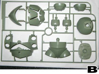 HGUCゾック(プラモデル)の製作