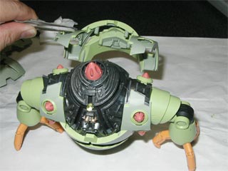 HGUCゾック(プラモデル,ガンダム)の製作