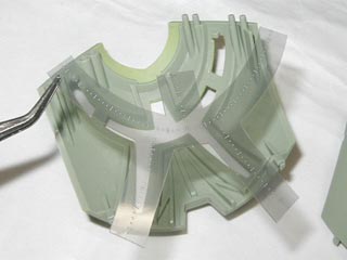 HGUCゾック(プラモデル,ガンダム)の製作