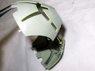 HGUCゾック(プラモデル,ガンダム)の製作