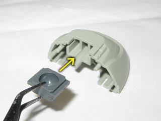 HGUCゾック(プラモデル)の製作
