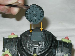 HGUCゾック(プラモデル,ガンダム)の製作