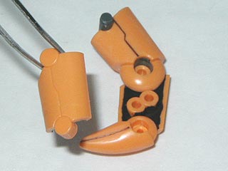 HGUCゾック(プラモデル,ガンダム)の製作