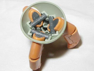 HGUCゾック(プラモデル,ガンダム)の製作