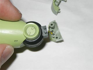 HGUCゾック(プラモデル,ガンダム)の製作