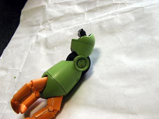 HGUCゾック(プラモデル,ガンダム)の製作