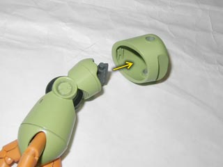 HGUCゾック(プラモデル,ガンダム)の製作