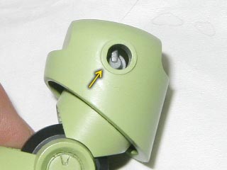HGUCゾック(プラモデル,ガンダム)の製作