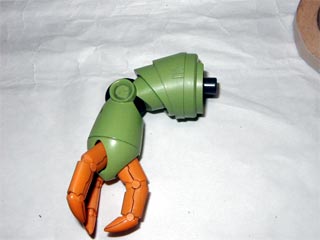 HGUCゾック(プラモデル,ガンダム)の製作